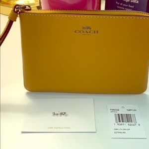 Coach Wristlet
